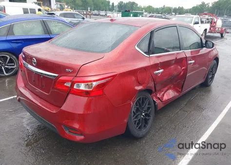 2017 Nissan Sentra Sv from USA, damaged, VIN 3N1AB7AP7HY376962